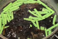 蒜泥豇豆木耳