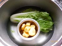 油豆腐烧奶白菜