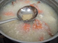 双米海蟹粥