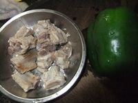 排骨炒青椒