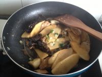 山药炒黑木耳肉片