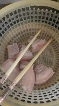 红烧肉炖干豆角