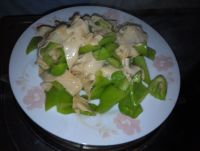 尖椒炒豆皮