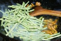 芽菜肉丝炒豇豆