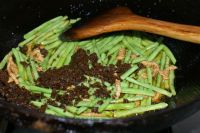 芽菜肉丝炒豇豆