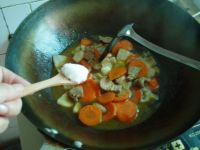 胡萝卜炒肉片