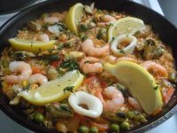 西班牙海鲜饭paella