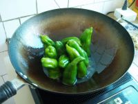 金针菜青椒酿肉