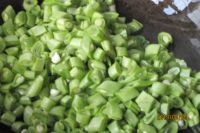 胡萝卜炒芸豆碎