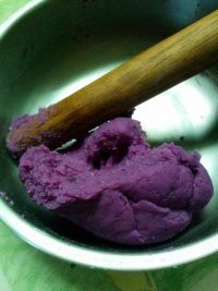 奶酪紫薯饼