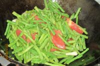 番茄炖豆角