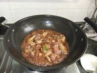 大蒜焖鸭肉