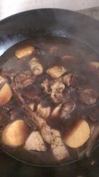 排骨红薯炖豆腐