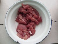 肉丝蒜薹