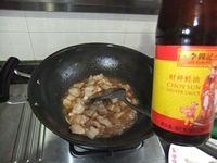 五花肉炒豆薯