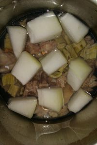 冬瓜笋干鸭肉汤