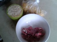 绿豆肉粥