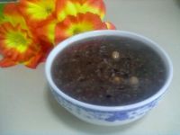 黑米花生粥