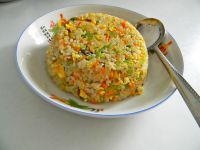 杂蔬蛋炒饭