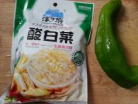 酸白菜青椒炒米饭