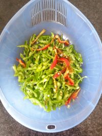 青椒肉丝面