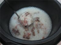 猪肝瘦肉粥
