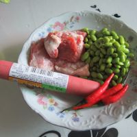 黄豆火腿炒瘦肉