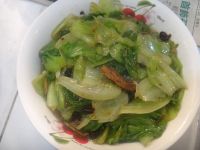 豆豉鳞鱼碎炒生菜