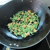 豆角炒豆腐干