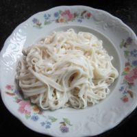 瘦肉豆角炒面