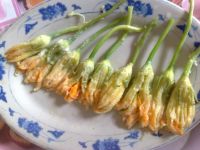 炸南瓜花