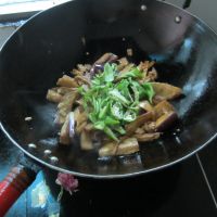 茄子炒豆腐干