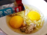 海蛎子炒鸡蛋