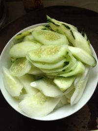 虾皮炒青瓜