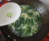 菠菜蛋汤