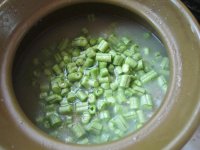 土鸡豇豆粥