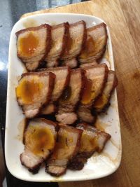 咸蛋黄酿五花肉