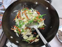 炒花甲肉