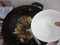 炒花甲肉