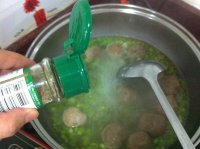 香芹牛肉丸汤