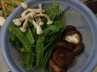 香菇炒荷兰豆