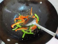 豆芽炒鸡杂