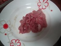 蒜苔瘦肉炒年糕