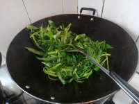 腐乳炒通菜