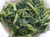 腐乳炒通菜