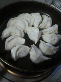 白菜煎饺