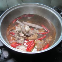 羊肉萝卜干锅