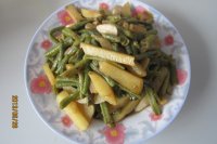 豆角炖土豆