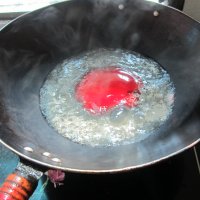 辣炒鸭血