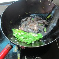 辣炒鸭血